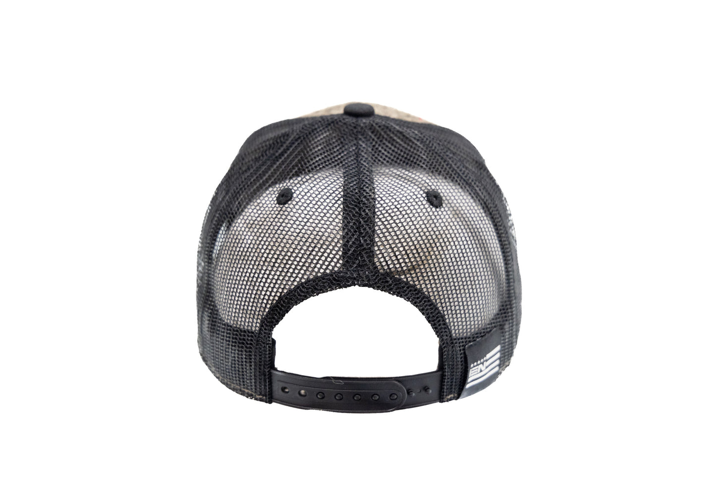 Leather Patch Bent Brim Cap
