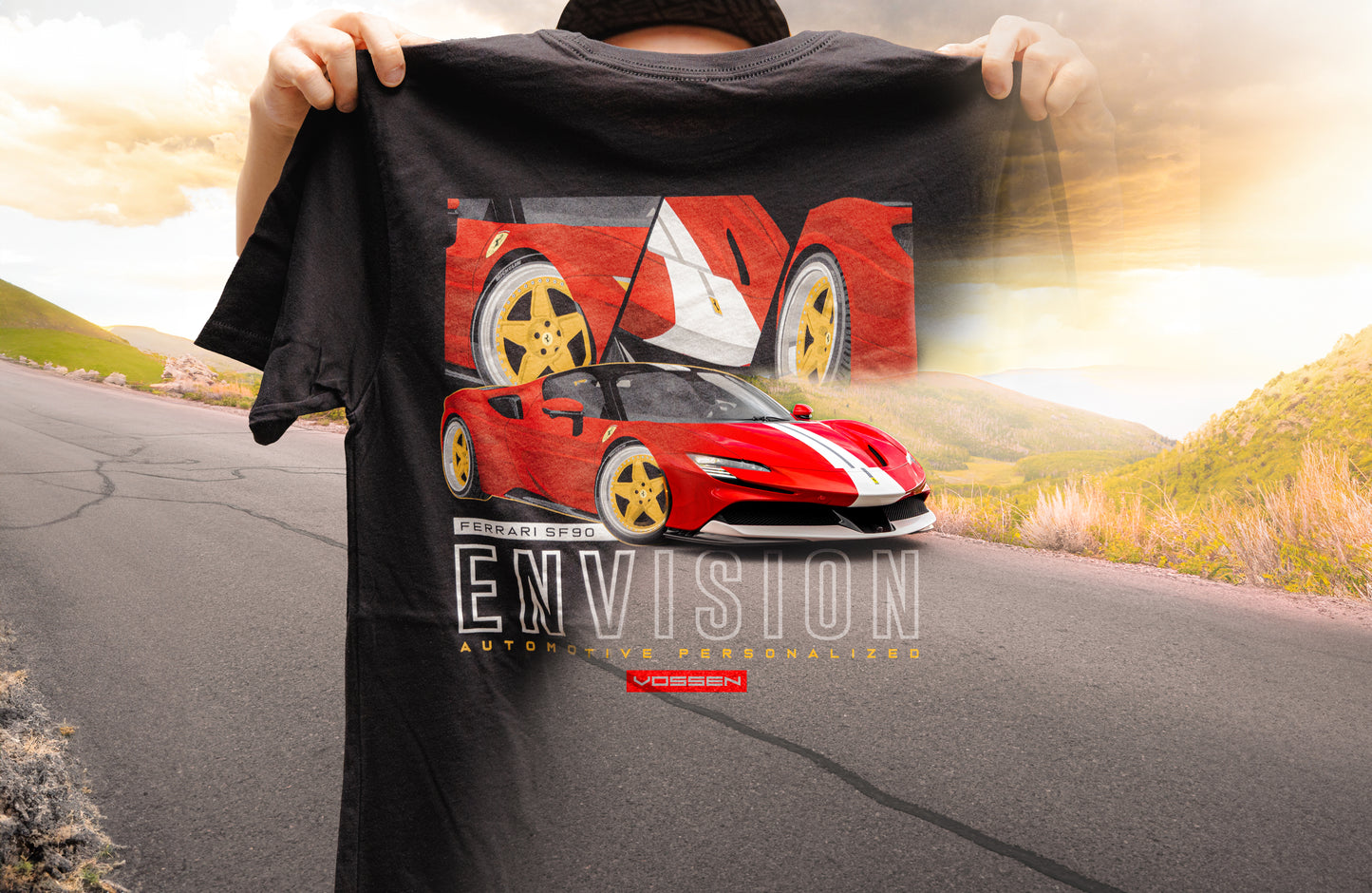 Ferrari SF90 Tee Shirt