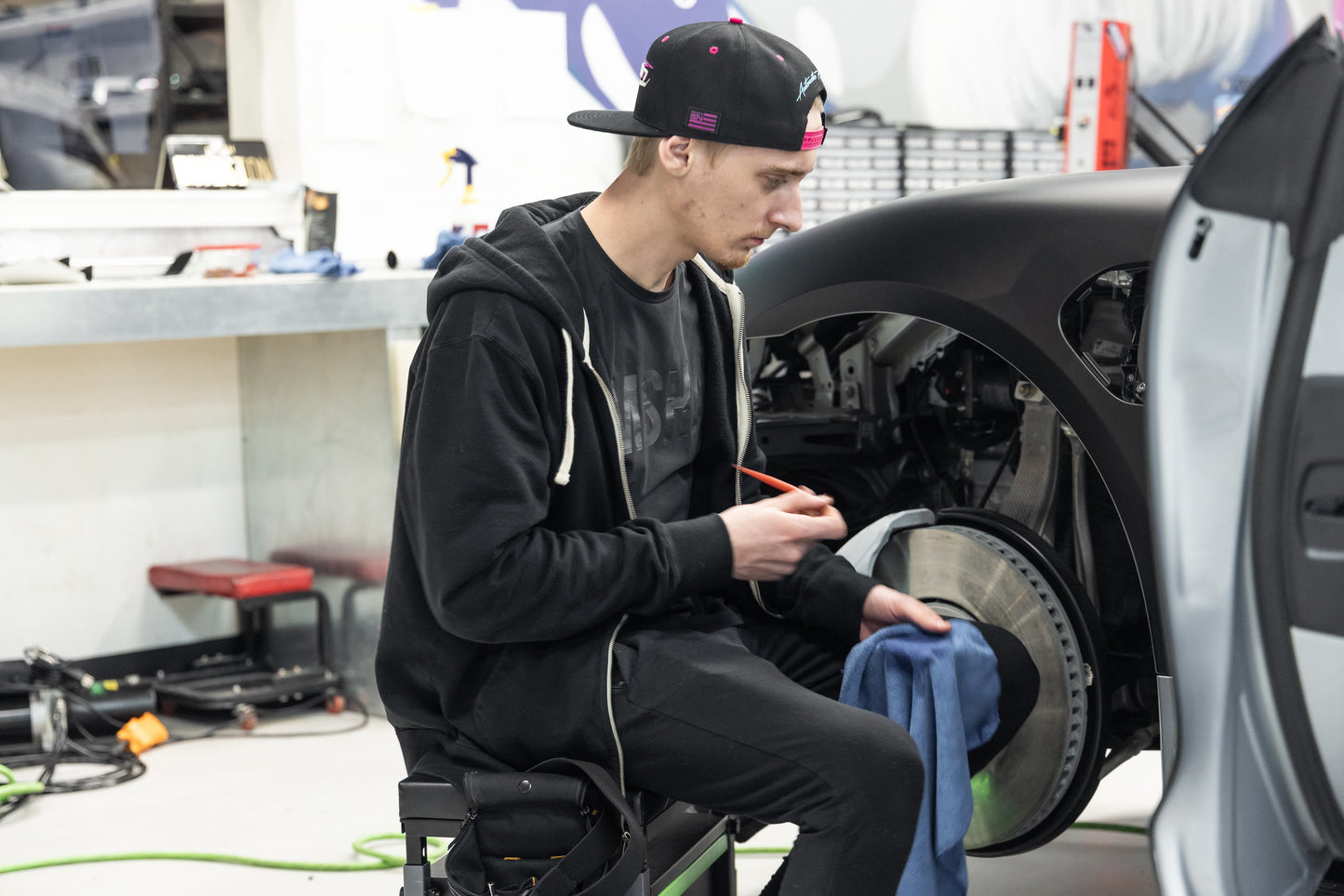 Envision Box - Black Zip Up Jacket