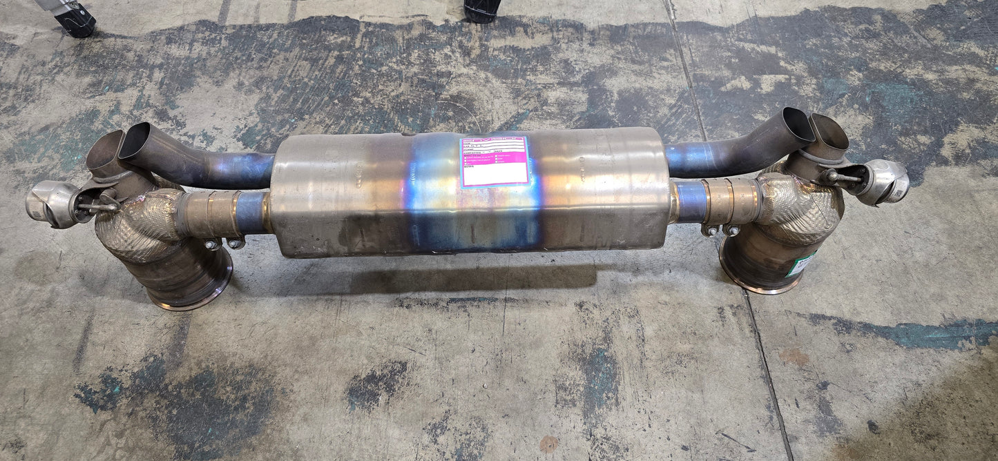 Porsche GT2 Factory Exhaust