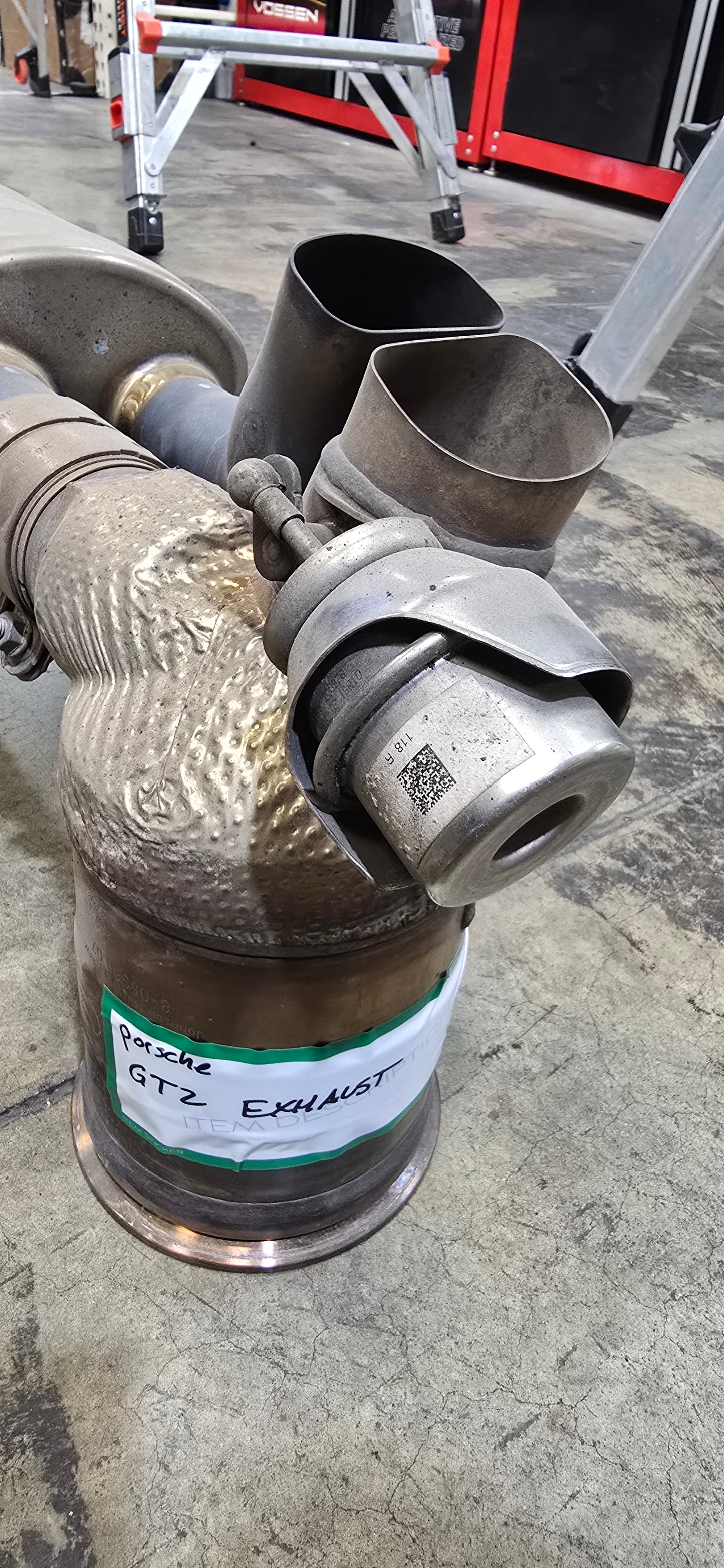Porsche GT2 Factory Exhaust