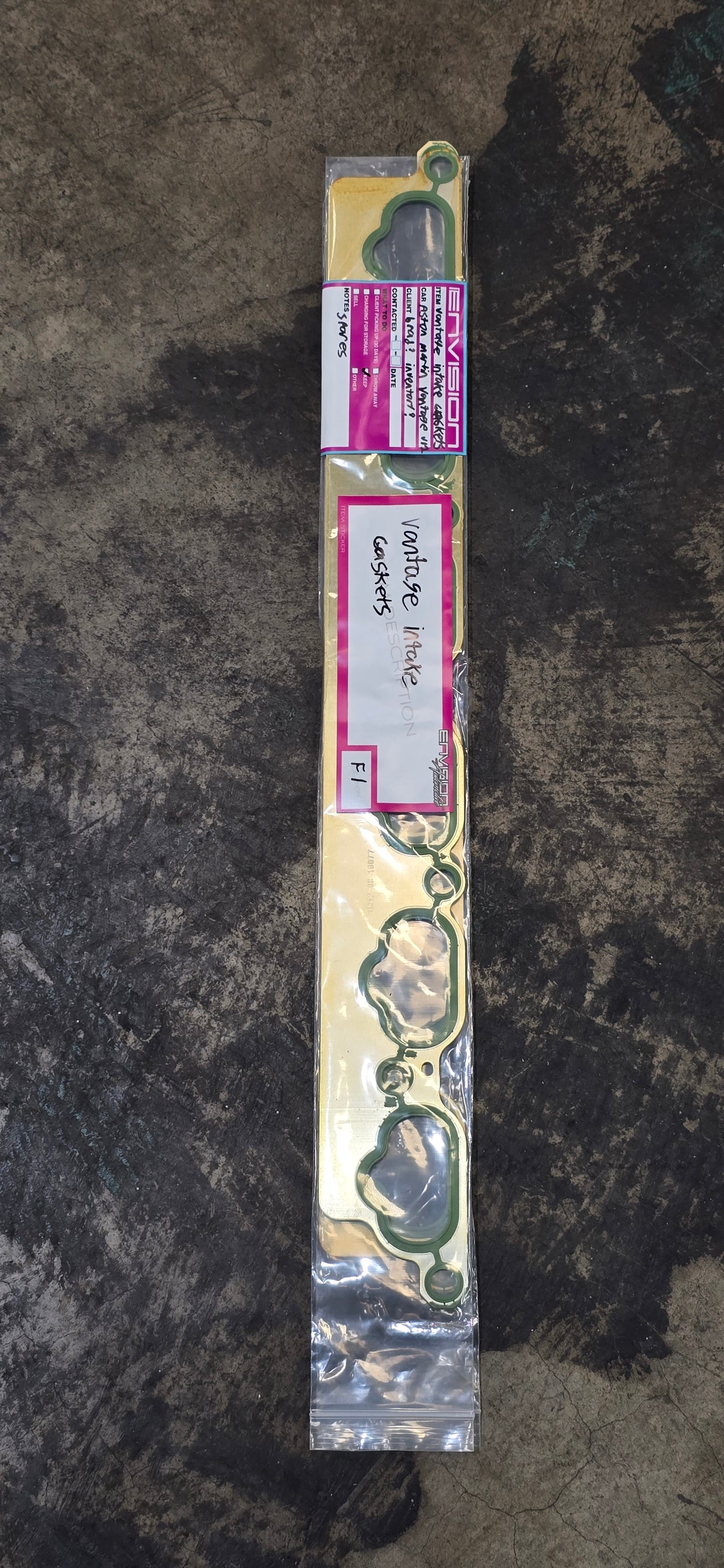Aston Martin - Vantage Intake Gaskets