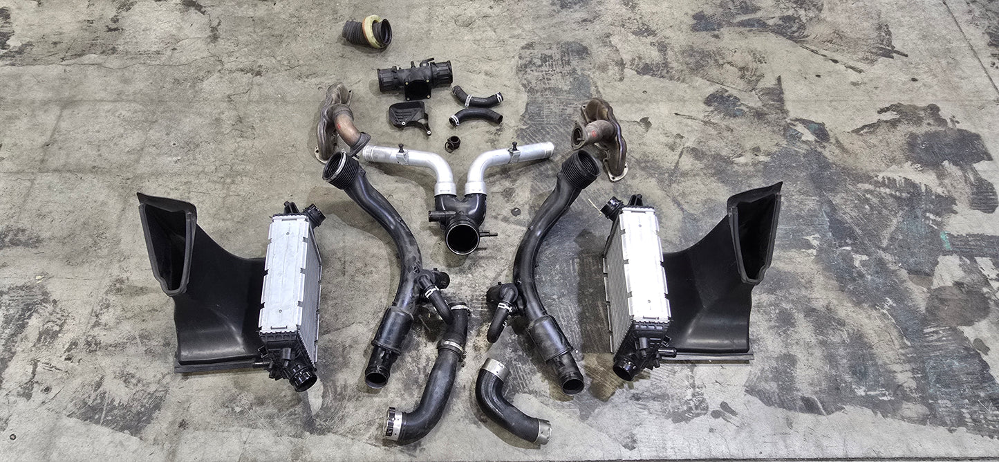 Porsche 991 - Intercooler and components