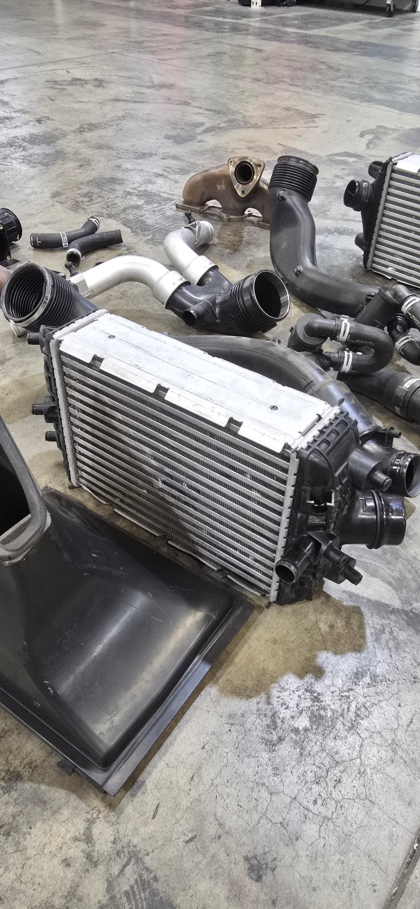 Porsche 991 - Intercooler and components