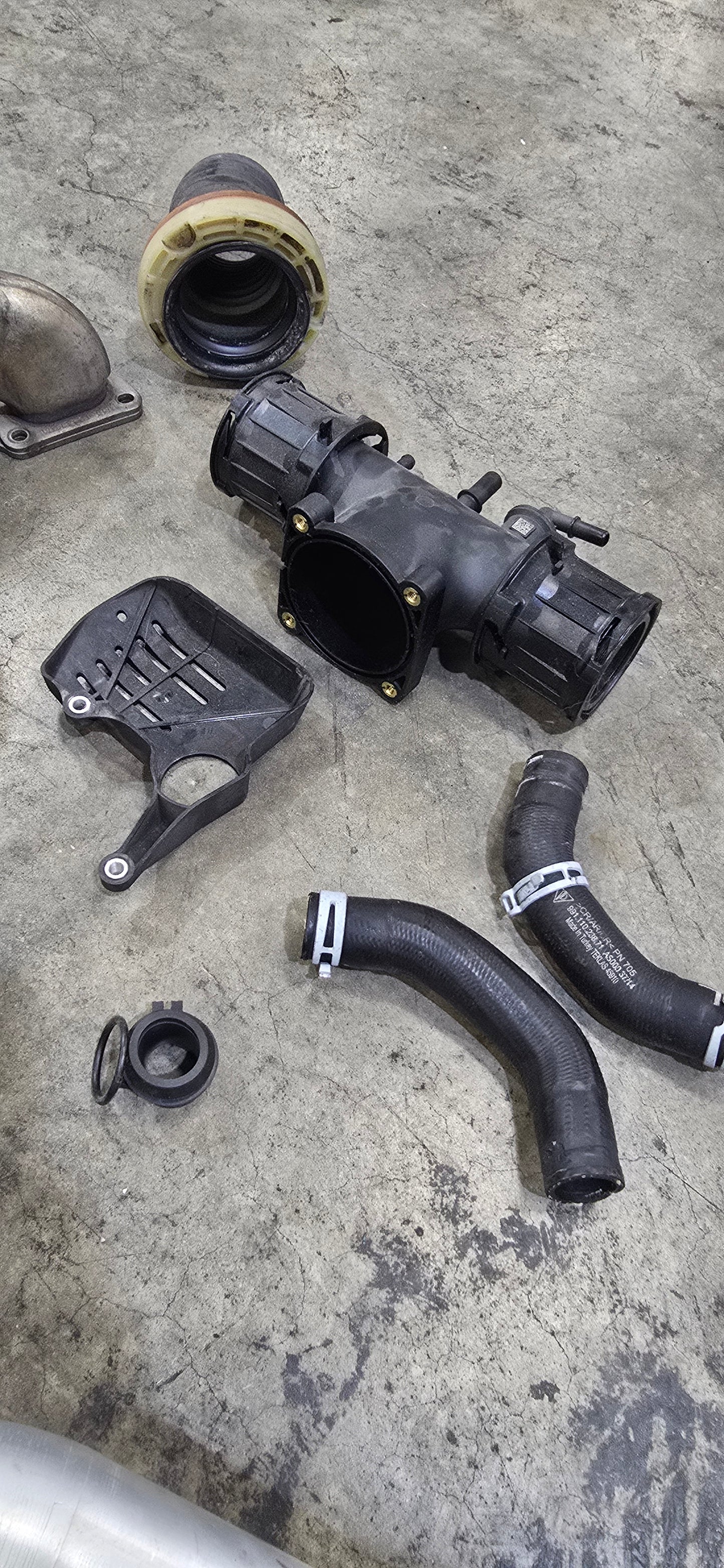 Porsche 991 - Intercooler and components